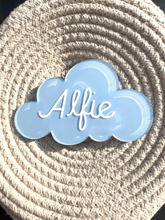 Baby Plaque - Cloud