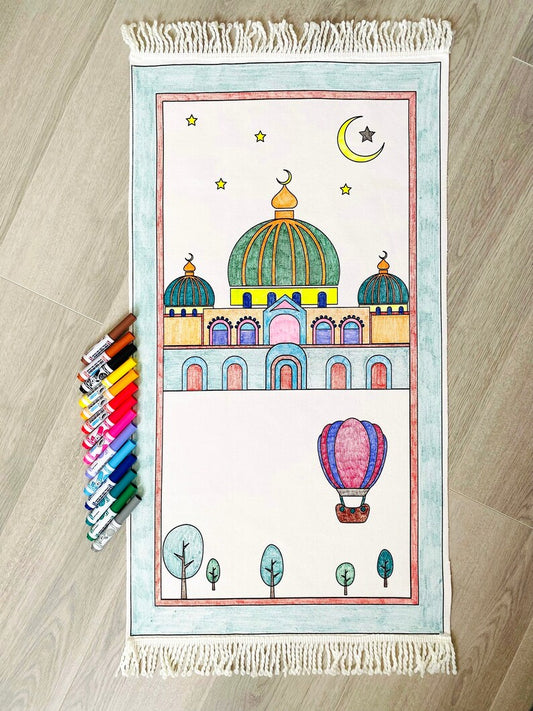 Colour your own prayer mat