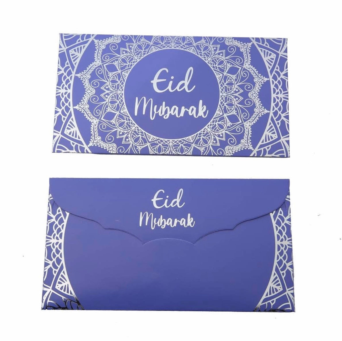 x10 Blue Silver Foil envelopes