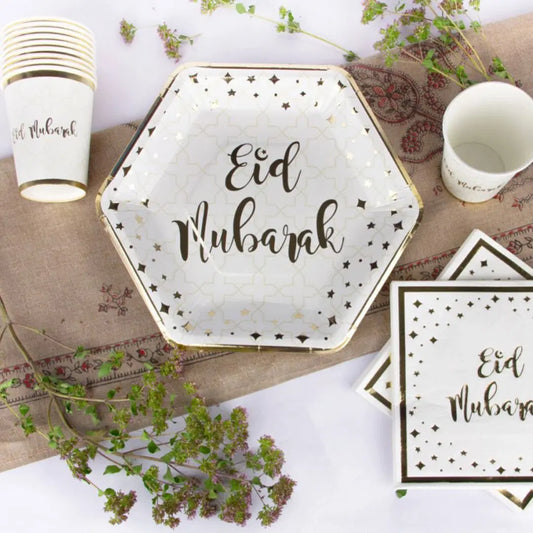 Eid Party Pack – Cream & Gold